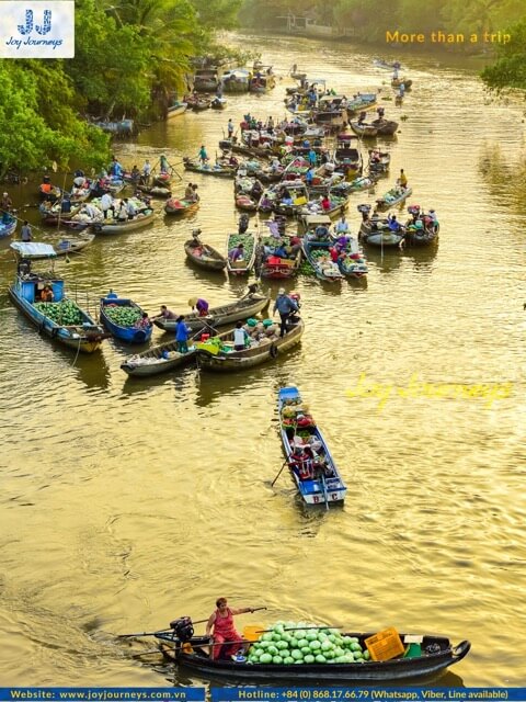 Cai Be Floating Market