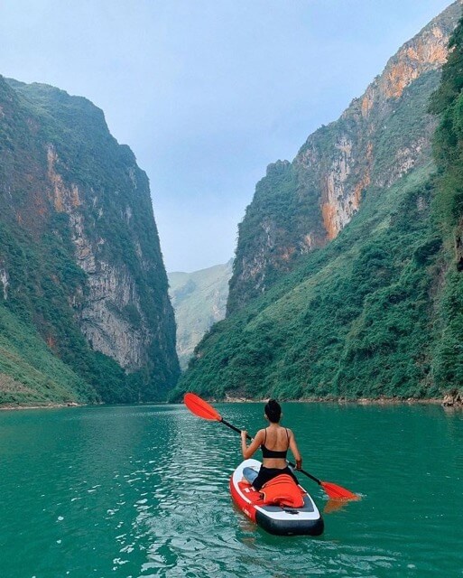 kayaking nho que