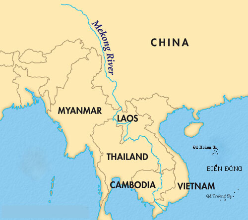 mekong river maps