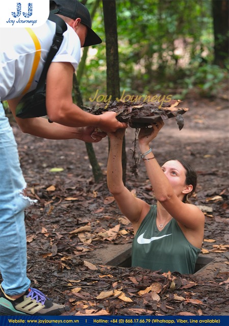 Exploring Cu Chi Tunnels with Joy Journeys