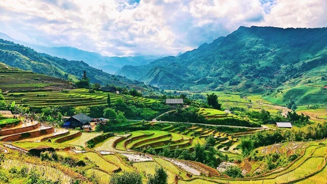 Sapa during the summer days.