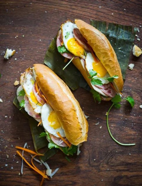 Egg sandwiches in Vietnam are highly favored by many tourists