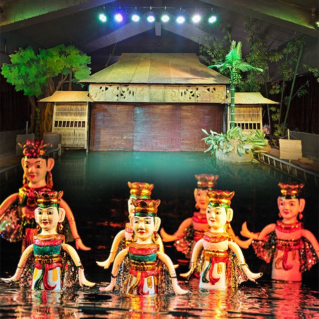 Water Puppetry Is A Typical Art In Vietnamese Culture