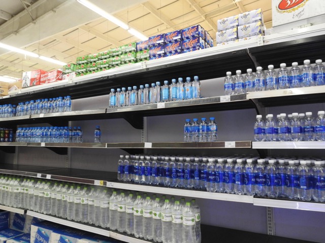 You Can Easily Buy Bottled Water In Supermarket