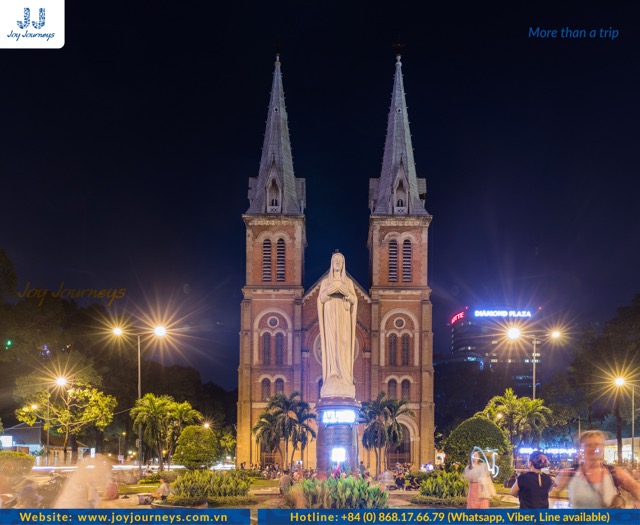 Seeing the Unique Saigon Notre-Dame Cathedral in Your Cyclo Tour