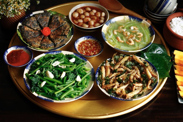 Greens Appear In Most Vietnamese Meals