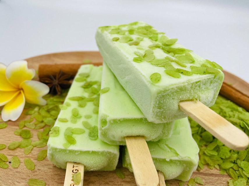Young Green Rice Ice Cream - Source: Internet