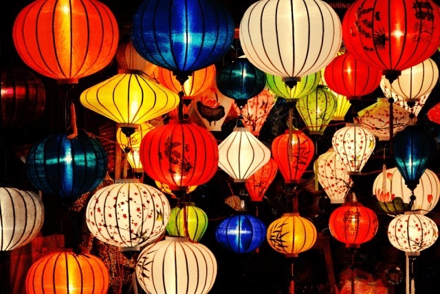 Lanterns in Vietnam