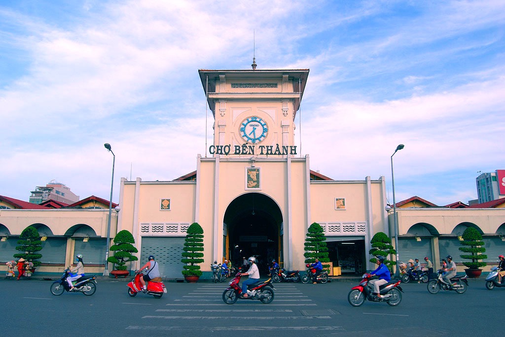 Ben Thanh Market Vietnam 