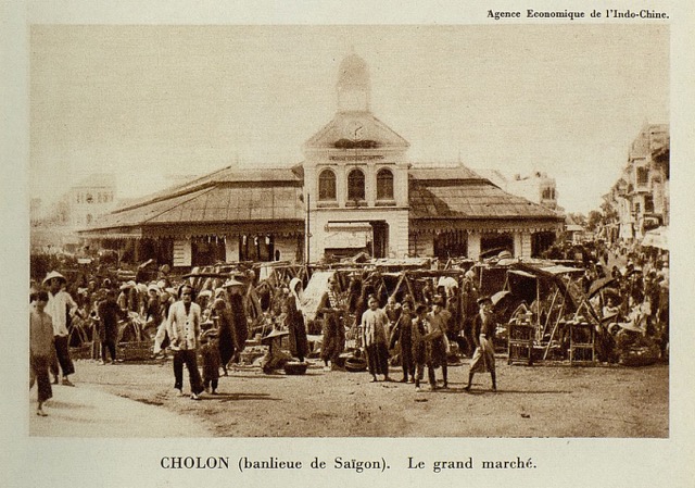Cho Lon Market in the Past
