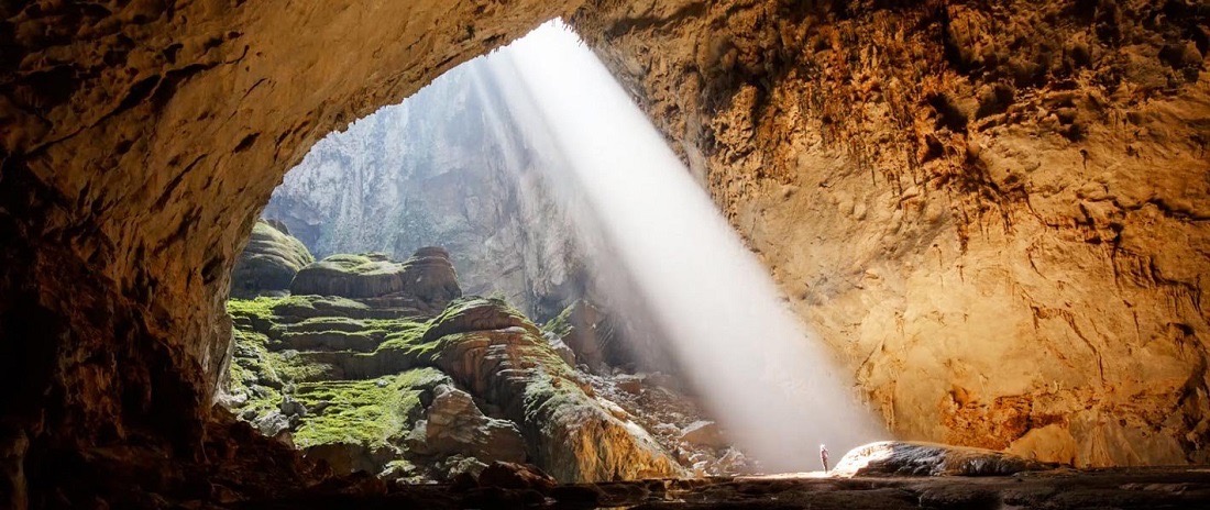 Skylight Inside Paradise Cave