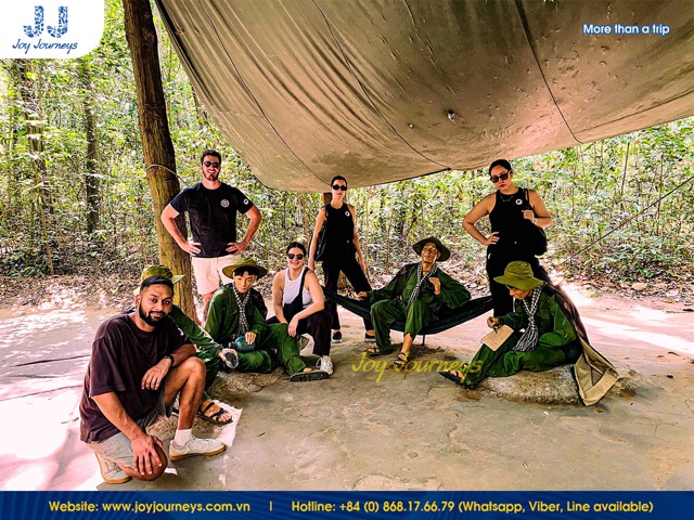 Cu Chi Tunnel with Joy Journeys 