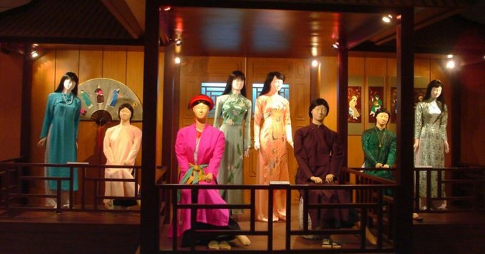 Ao Dai in Vietnamese Women’s Museum