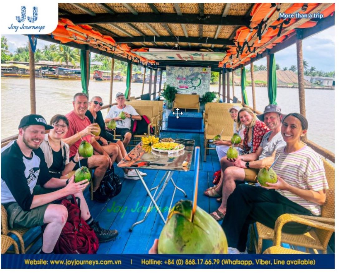 Enjoy seasonal fruit specialties on a Mekong Delta tour