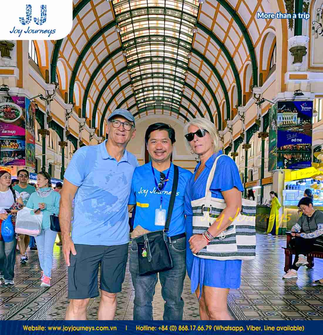 Joy Journeys' tour guides are one of the company's core 