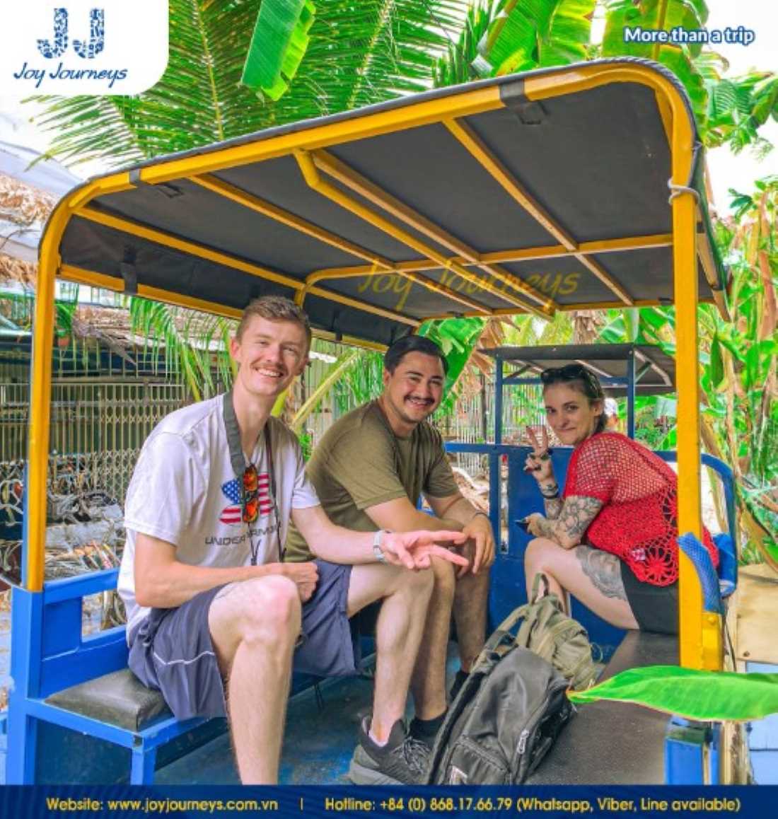 Vietnamese Tuk-tuk - A unique feature of the Mekong Delta