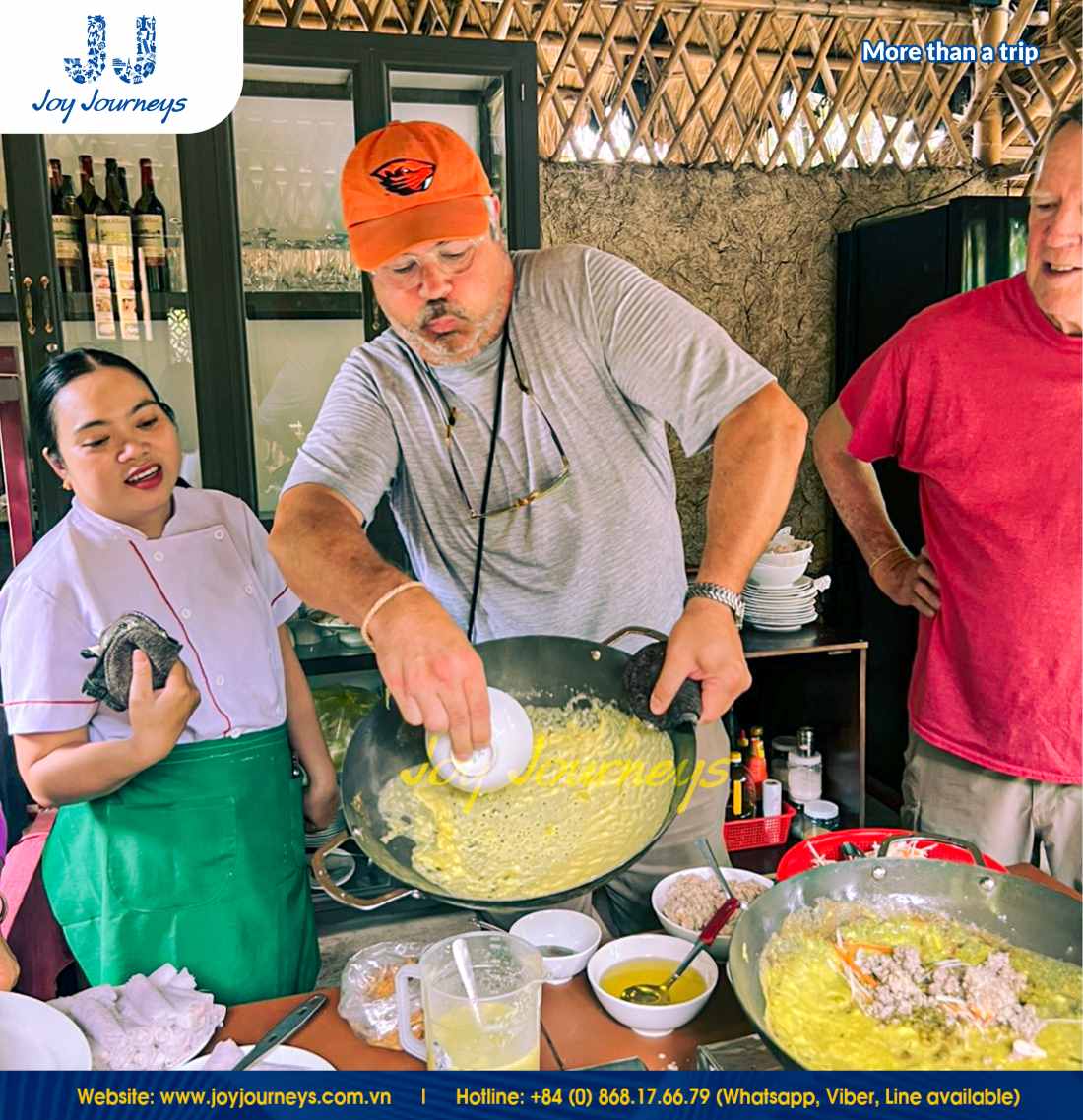 Get hands-on with Joy Journeys—join our DIY lunch and master the art of making banh xeo