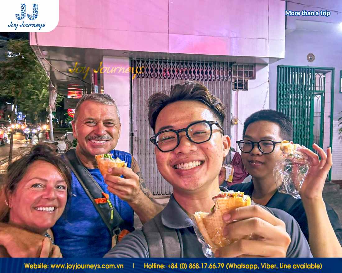 Savor Saigon's Story in Every Bite—Crispy, flavorful banh mi brings the city's rich culture to life