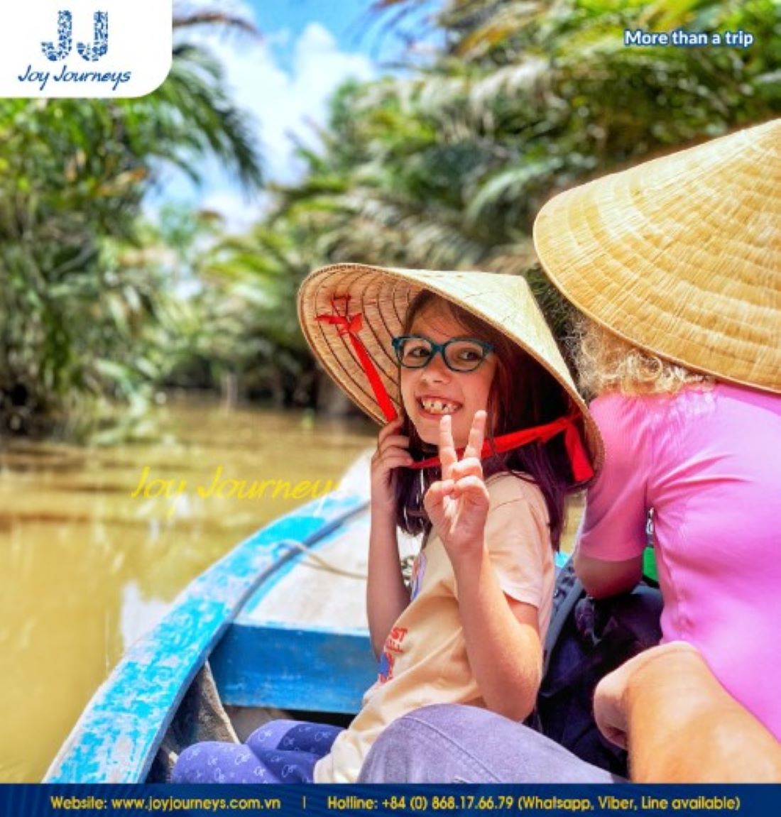 Your Mekong Delta tour will not be complete without a boat experience