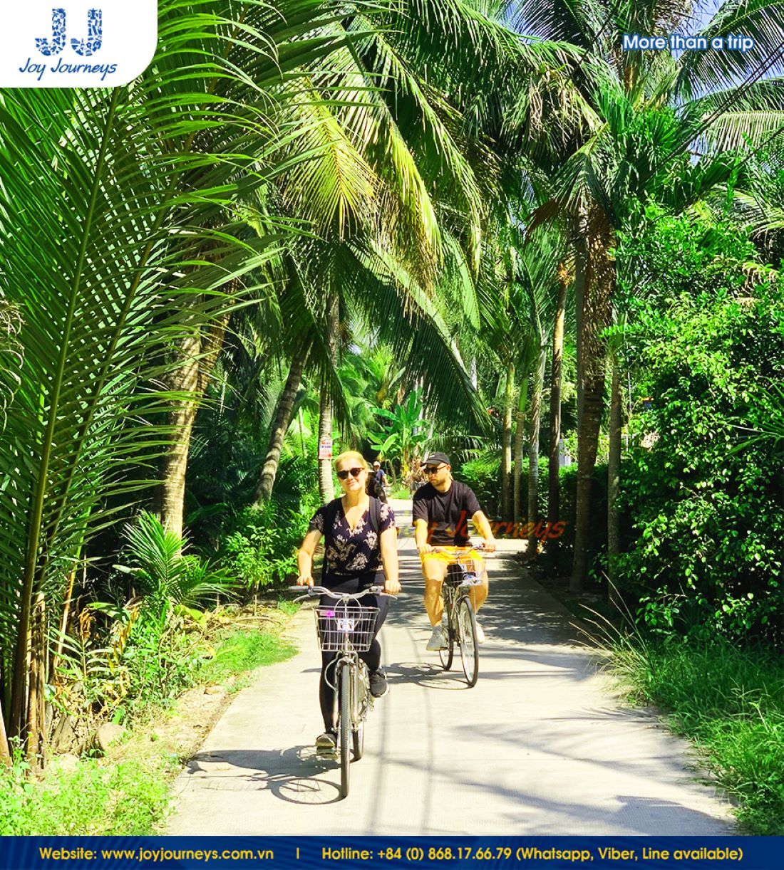 In Ben Tre, you will see coconut trees everywhere you go