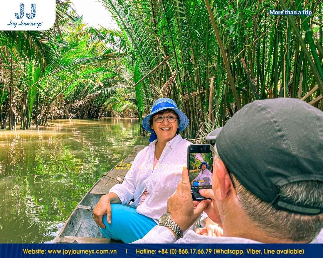 Don't miss the chance to experience boating in the Mekong Delta, but always prioritize your safety