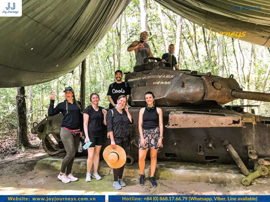 Cu Chi Tunnels experience for claustrophobic visitors